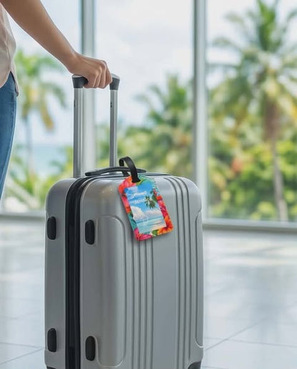 Personalized Resort or Destination Luggage Tags-Perfect Client Gift!
