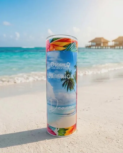 Personalized Resort Vacation Tumblers – The Perfect Client Gift or Travel Gift