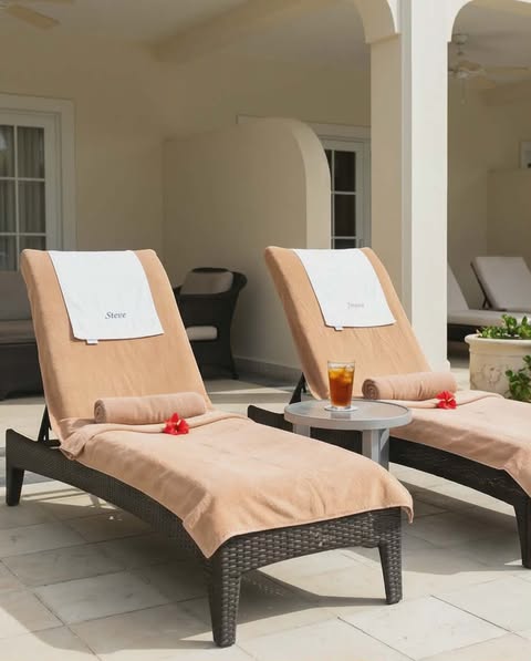 Personalized Embroidered Beach Chair Towels